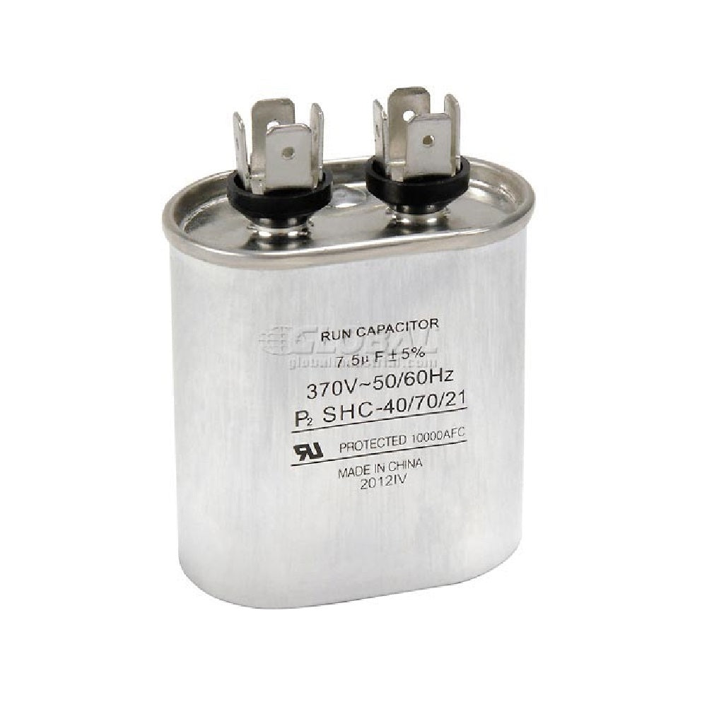 Oval Capacitor - 7.5MFD 370V