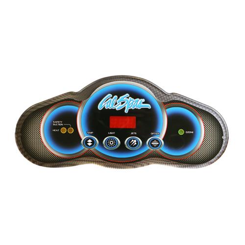 CAL SPAS Topside Control Panel Mini Dash, (6200/6300) - 2010