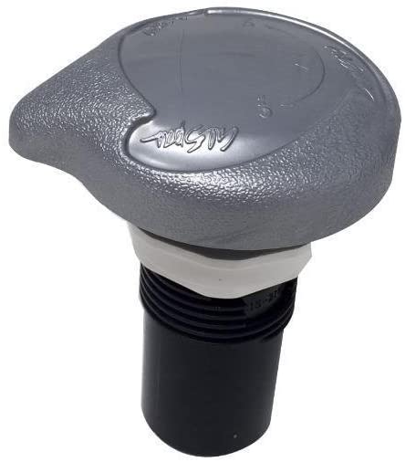 CAL SPAS Vent, 1" Air Control Silver, TeaRound Rop