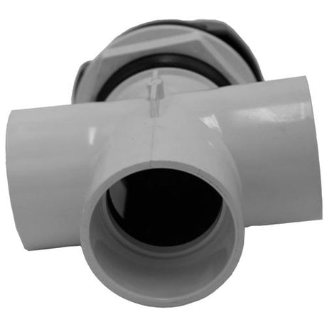 Diverter Valve - 2" with Silver Handles with Dark Grey Cap