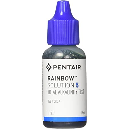 Pentair R161203 No.5 Total Alkalinity Test Solution, 1/2-Ounce