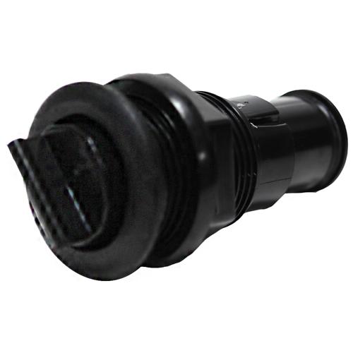 CAL SPAS Drain/Fill Valve Assembly - Black