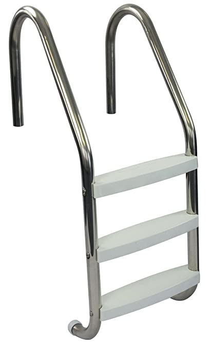 Stainless steel ladder for inground pools