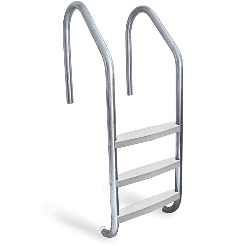 Stainless steel ladder for inground pools