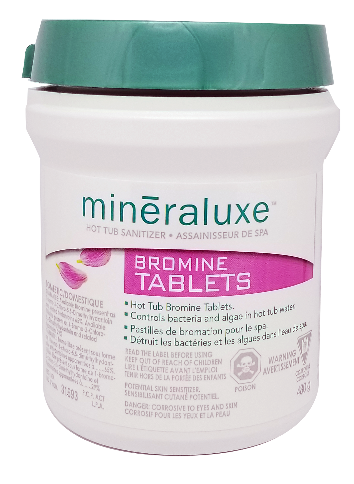 Mineraluxe bromine tablets