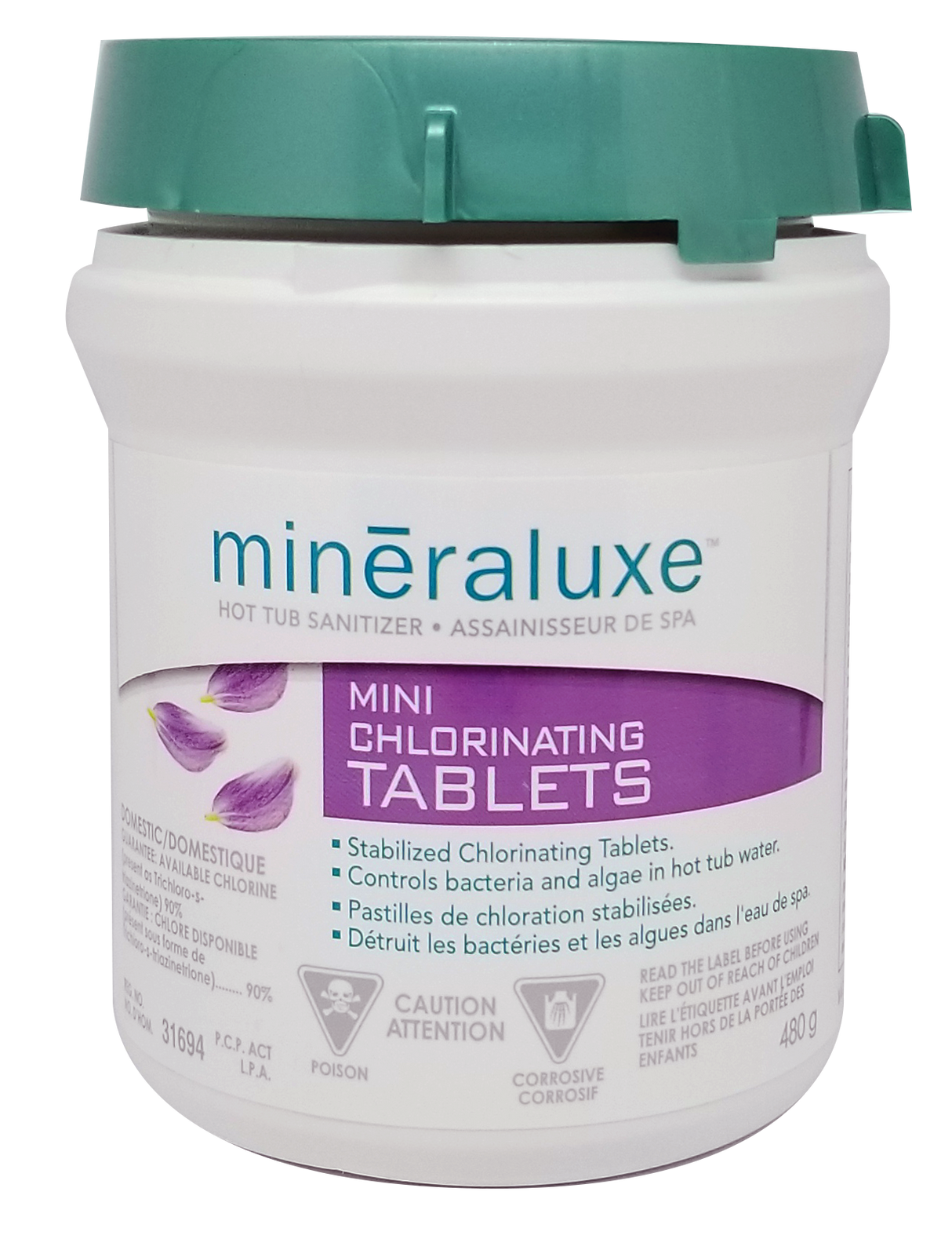 Mineraluxe mini-chlorinating tablets