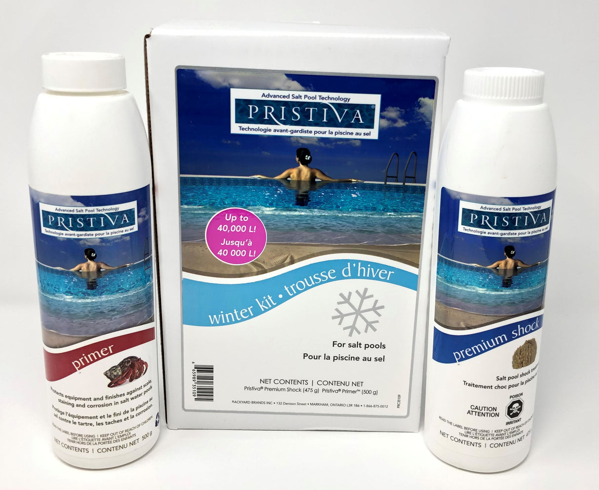 Pristiva Salt Pool Winterization Kit – Complete Protection for Pools up to 40,000 Liters