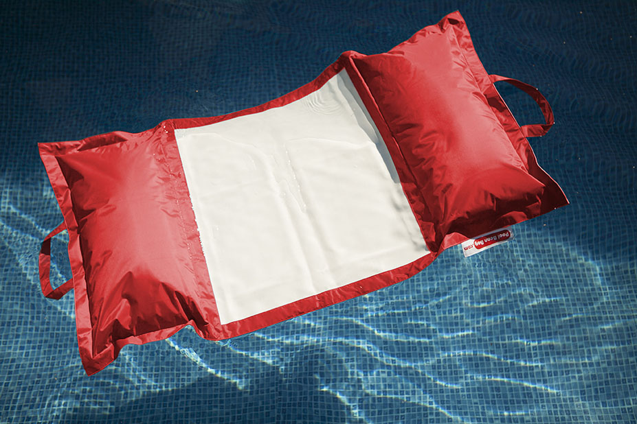 Pool bean bag hamac