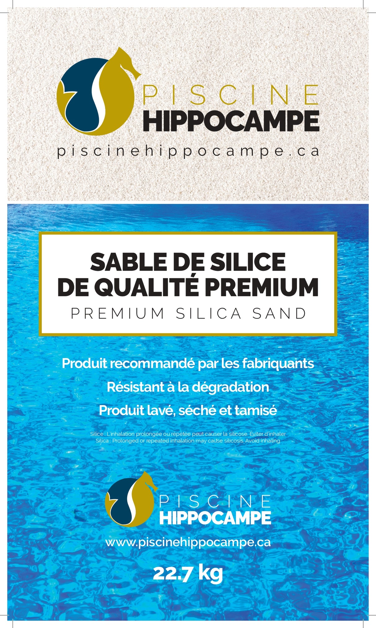 Premium quality silica sand