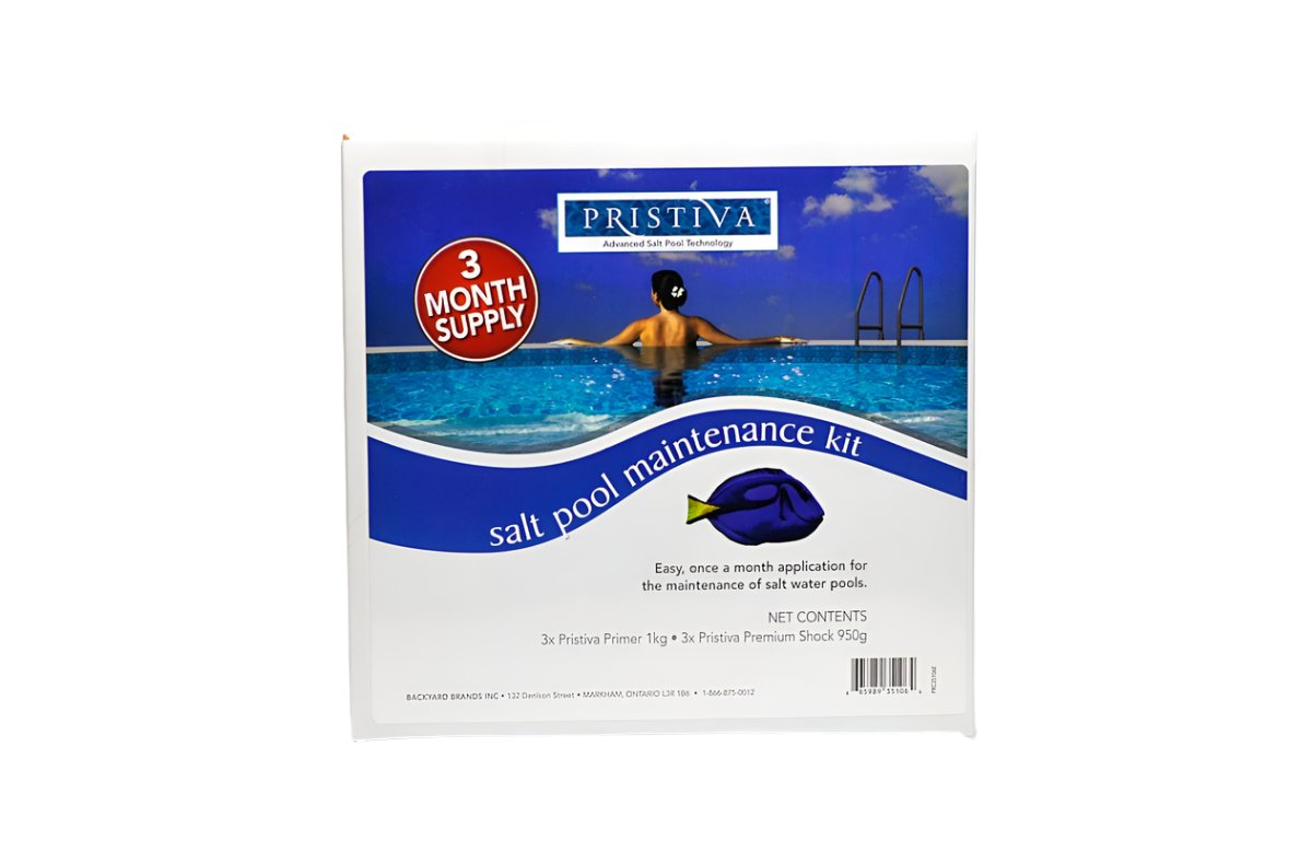 Kit d'Entretien Pristiva pour Piscine au Sel - 3 Mois