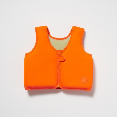 Swim Vest 1-2 EU Sonny the Sea Creature Neon Orange