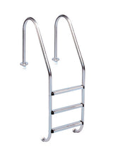 Stainless steel ladder for inground pools